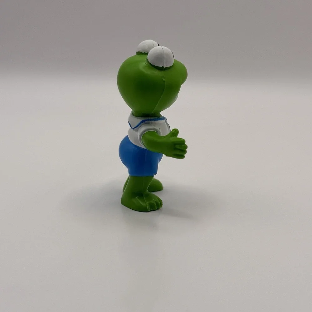 Vintage Muppet Babies Kermit The Frog Figure 1986 McDonald's - Sesame Street